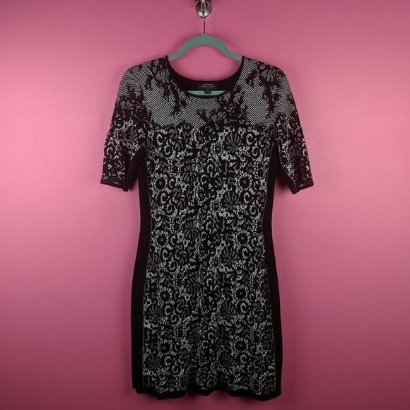Tahari Dresses & Skirts - Tahari Short Sleeve Sweater Dress